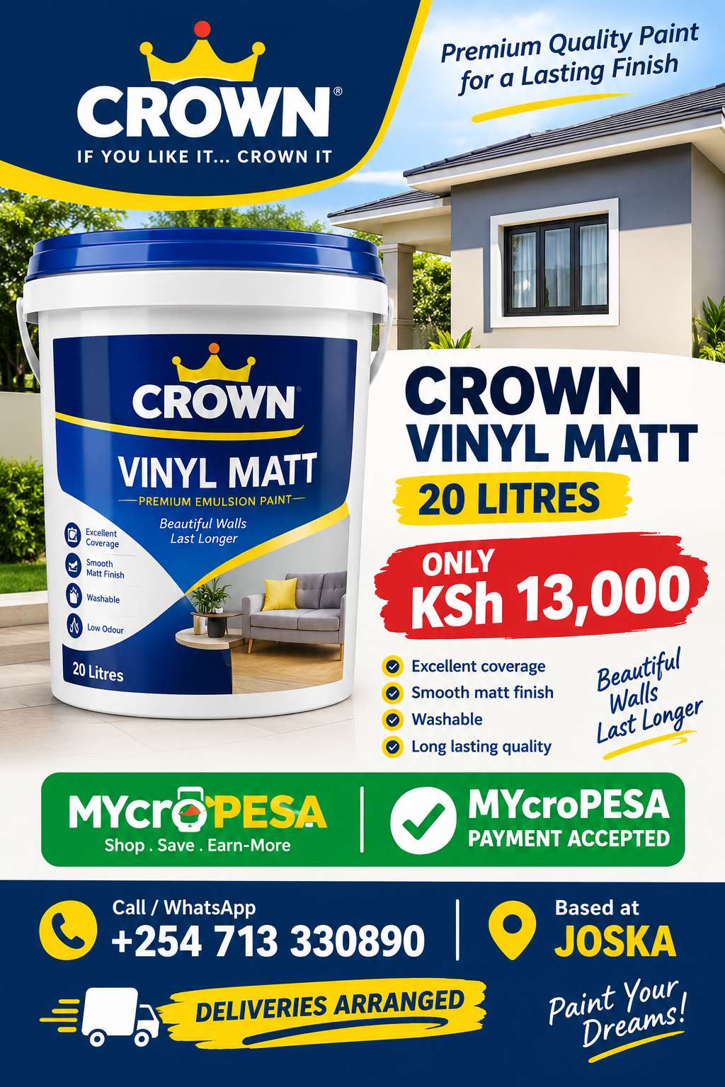 Crown Vinyl Matt
